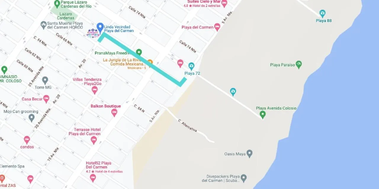 Linda Vecindad Playa Del Carmen Ξενοδοχείο